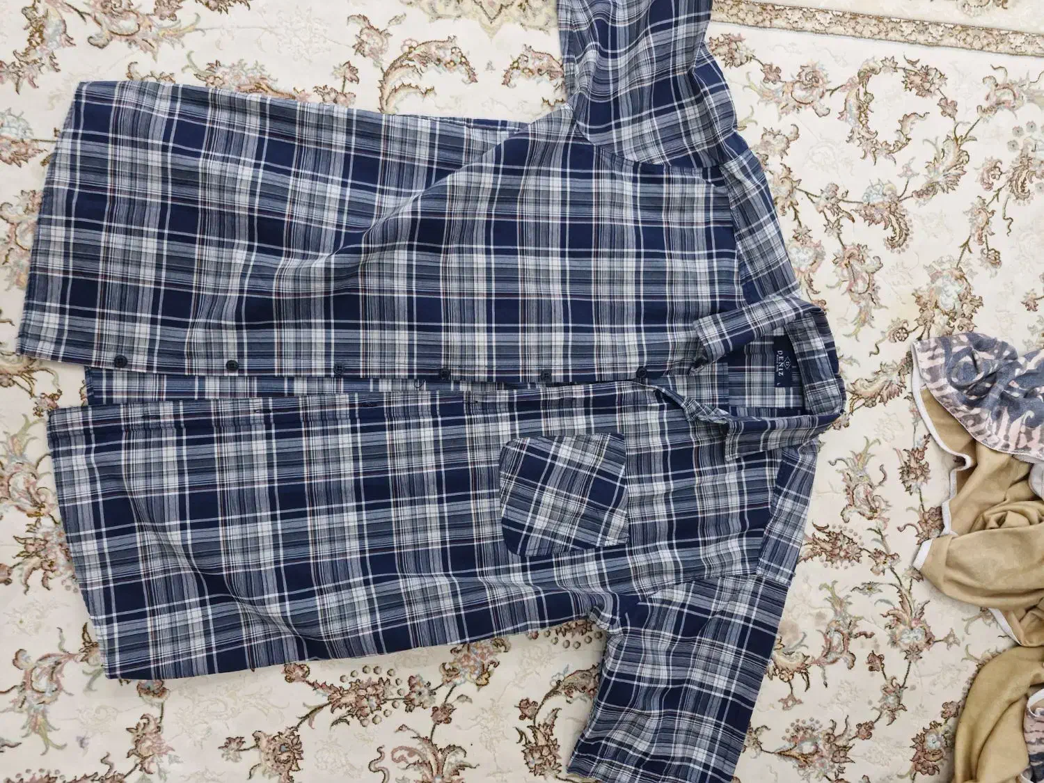 پیراهن مردانه آستین کوتاه|لباس|قزوین, |دیوار