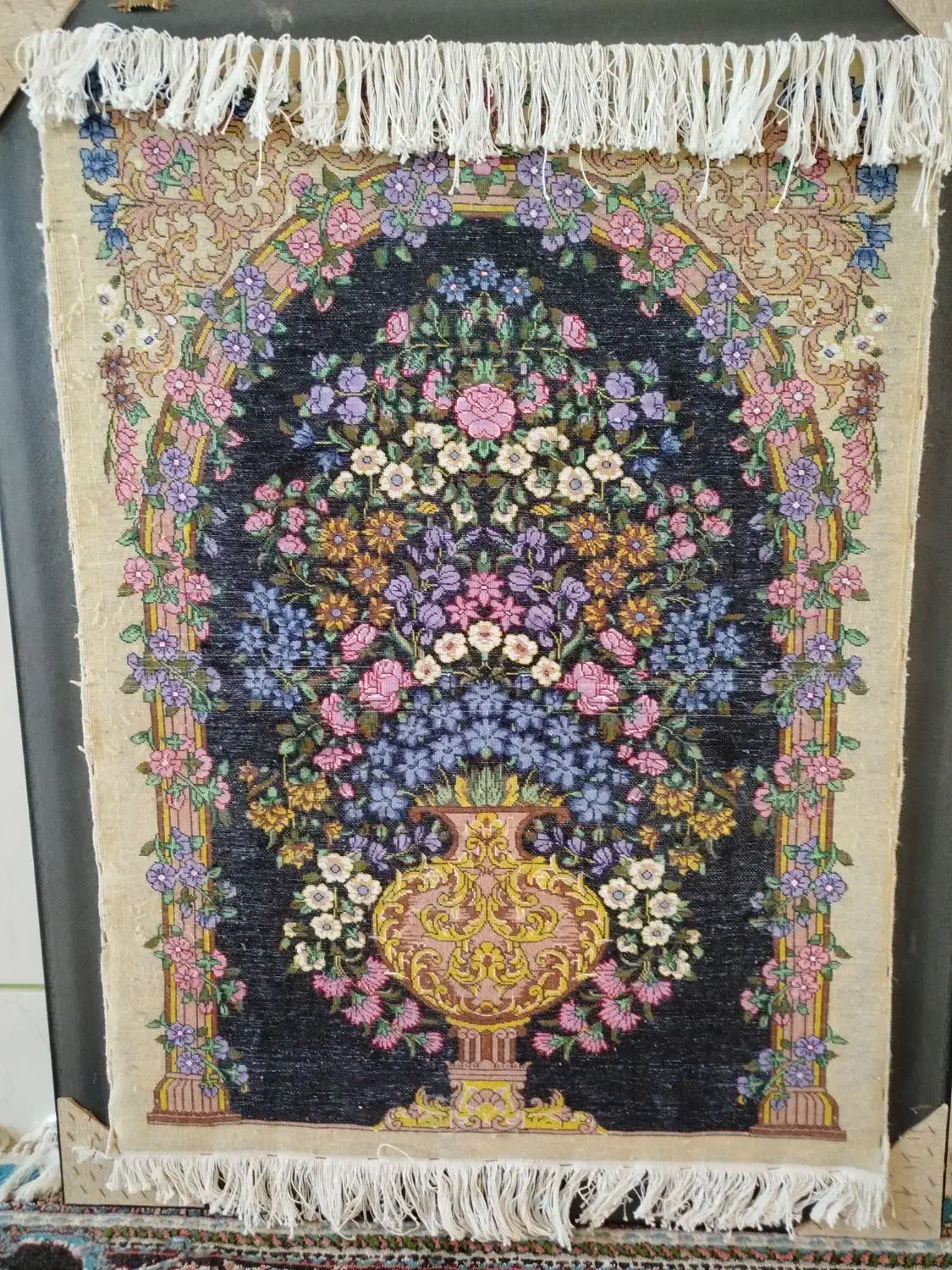 تابلوفرش دست بافت|تابلو فرش|رفسنجان, |دیوار