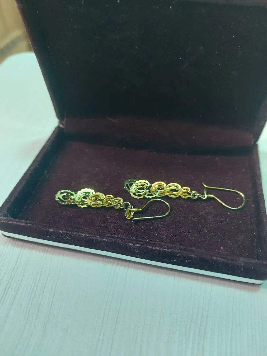 گوشواره طلا|جواهرات|فومن, |دیوار