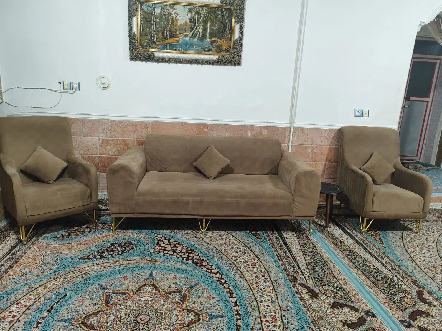 مبل شیک و خاص ۷ نفره|مبلمان خانگی و میز عسلی|زابل, |دیوار