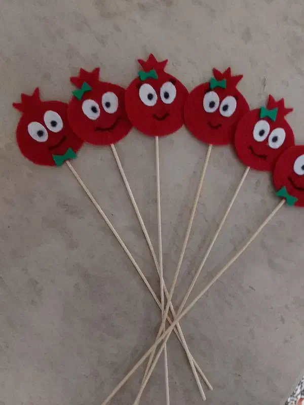 تزیینات نمدی یلدا|زیورآلات و اکسسوری|اردبیل, |دیوار