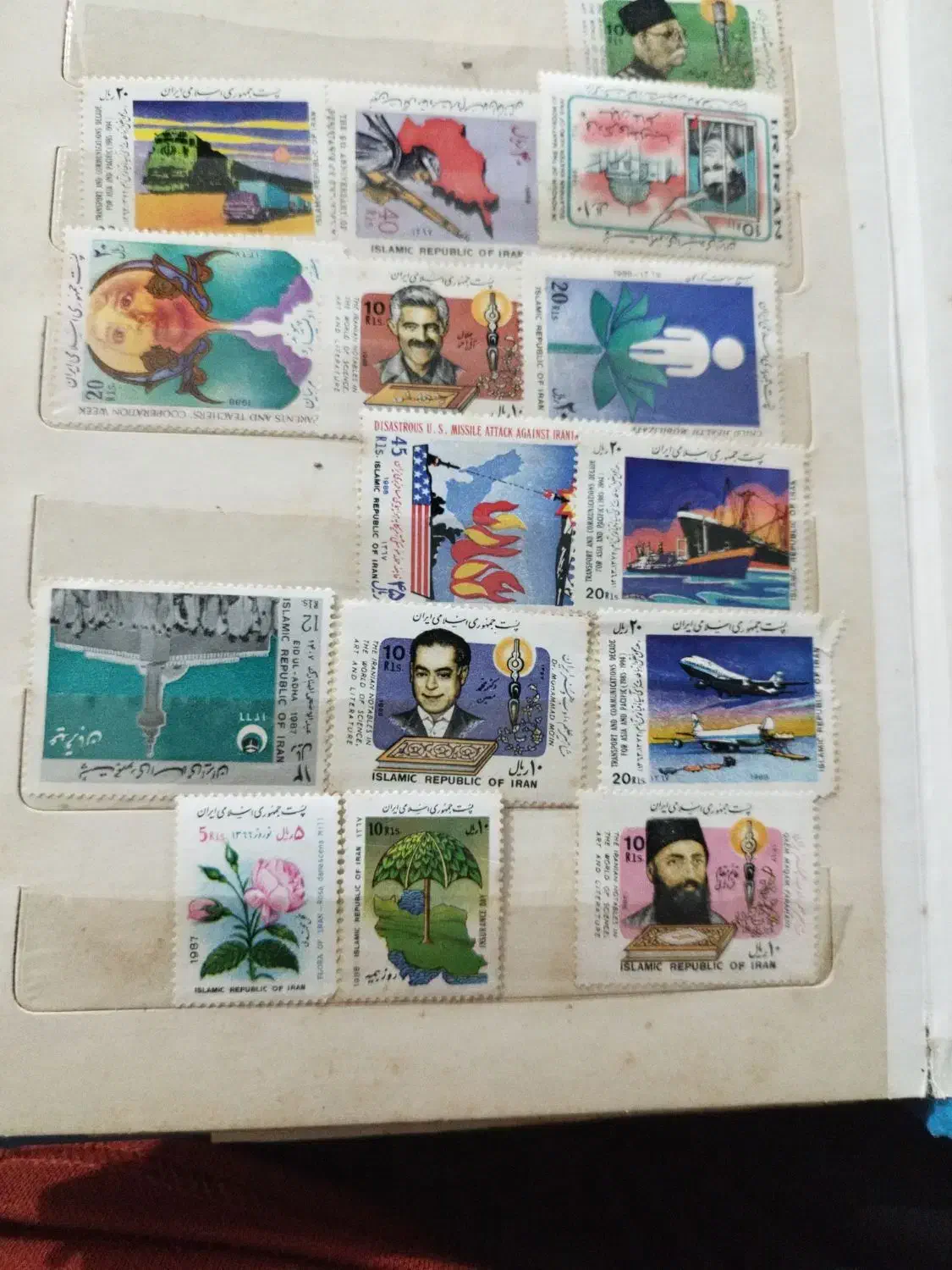 فروش مجموعه تمبر پستی|کلکسیون سکه، تمبر، اسکناس|بوشهر, |دیوار