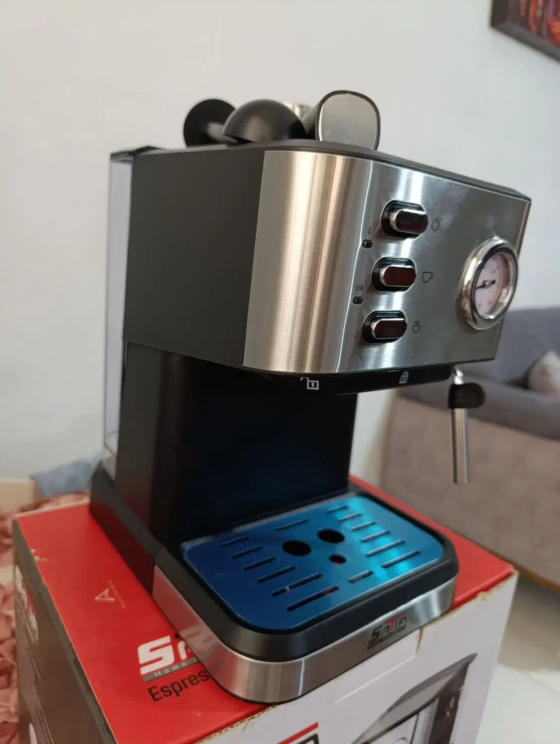 اسپرسو ساز Satiaمدل cms905|سماور، چای‌ساز، قهوه‌ساز|فردیس, داوری|دیوار