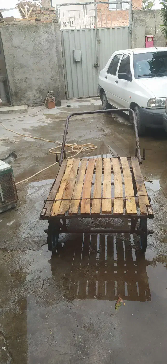 گاری چهار چرخ|ابزارآلات|گنبد کاووس, |دیوار