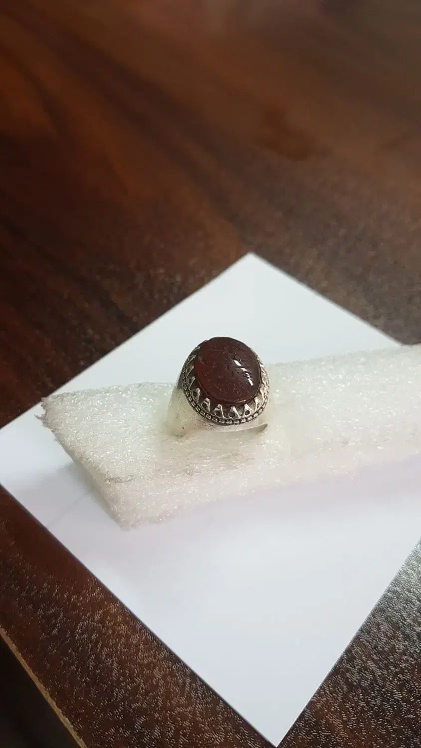 انگشتر ، نقره ، عقیق ، شرف شمس ، خطی|بدلیجات|تهران, قصر فیروزه ۲|دیوار