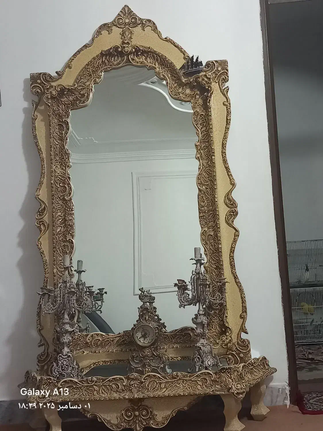 آینه و شمعدان|بوفه، ویترین، کنسول|زاهدان, |دیوار