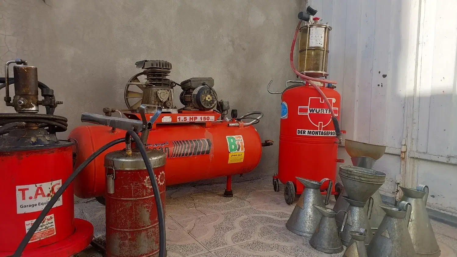 وسایل و تجهیزات تعویض روغنی|ماشین‌آلات صنعتی|یاسوج, |دیوار