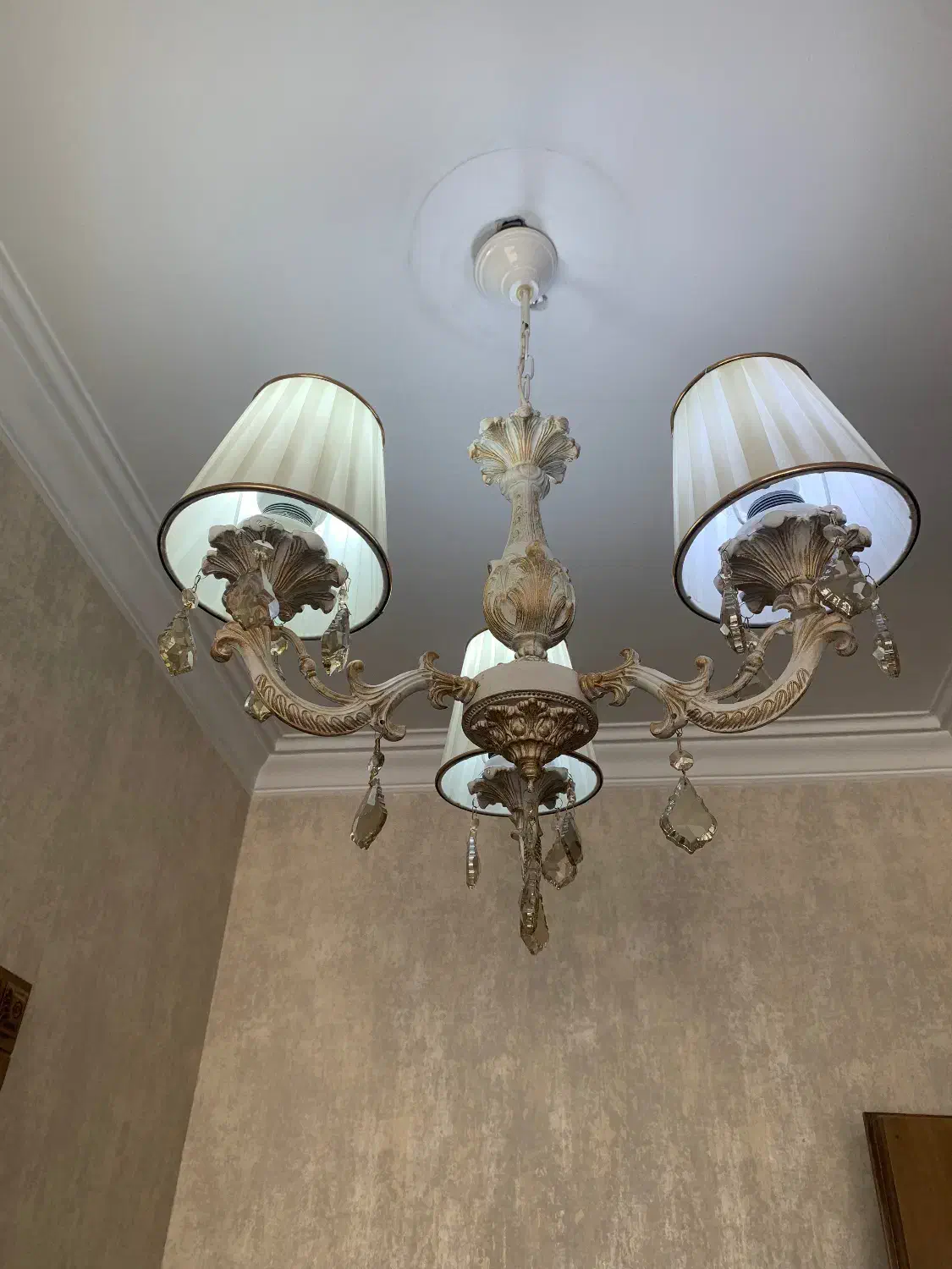 لوستر کلاسیک سه‌تایی و دیواری ست|لوستر و چراغ آویز|تهران, اقدسیه|دیوار