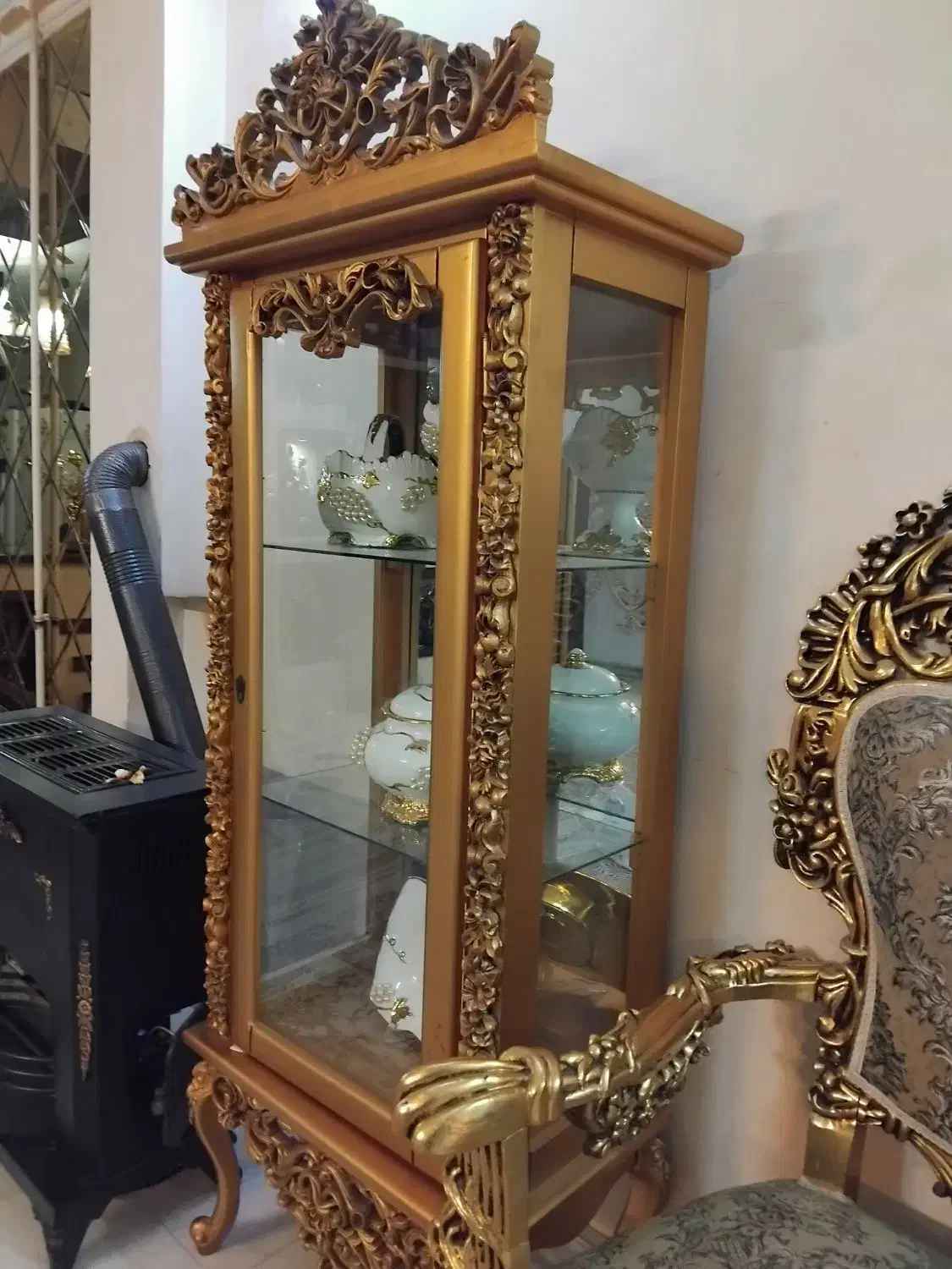 گنجه سلطنتی|بوفه، ویترین، کنسول|مشهد, شهید بصیر|دیوار