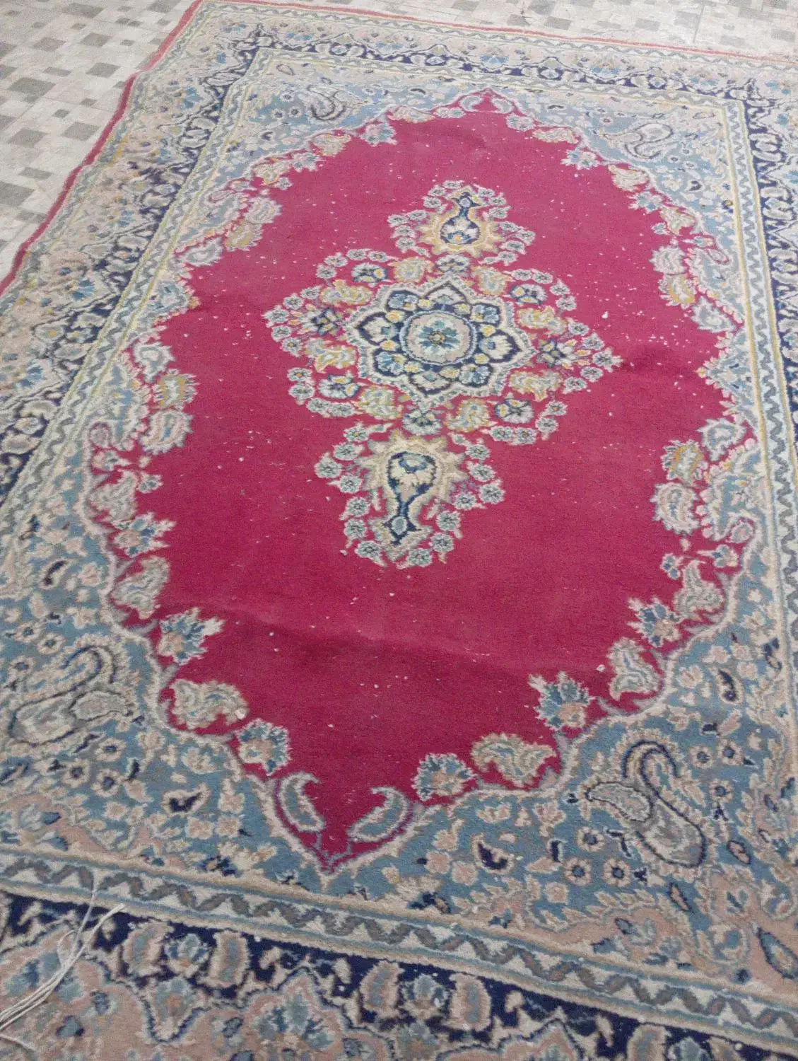 قالی دست بافت وماشینی|فرش|رفسنجان, |دیوار