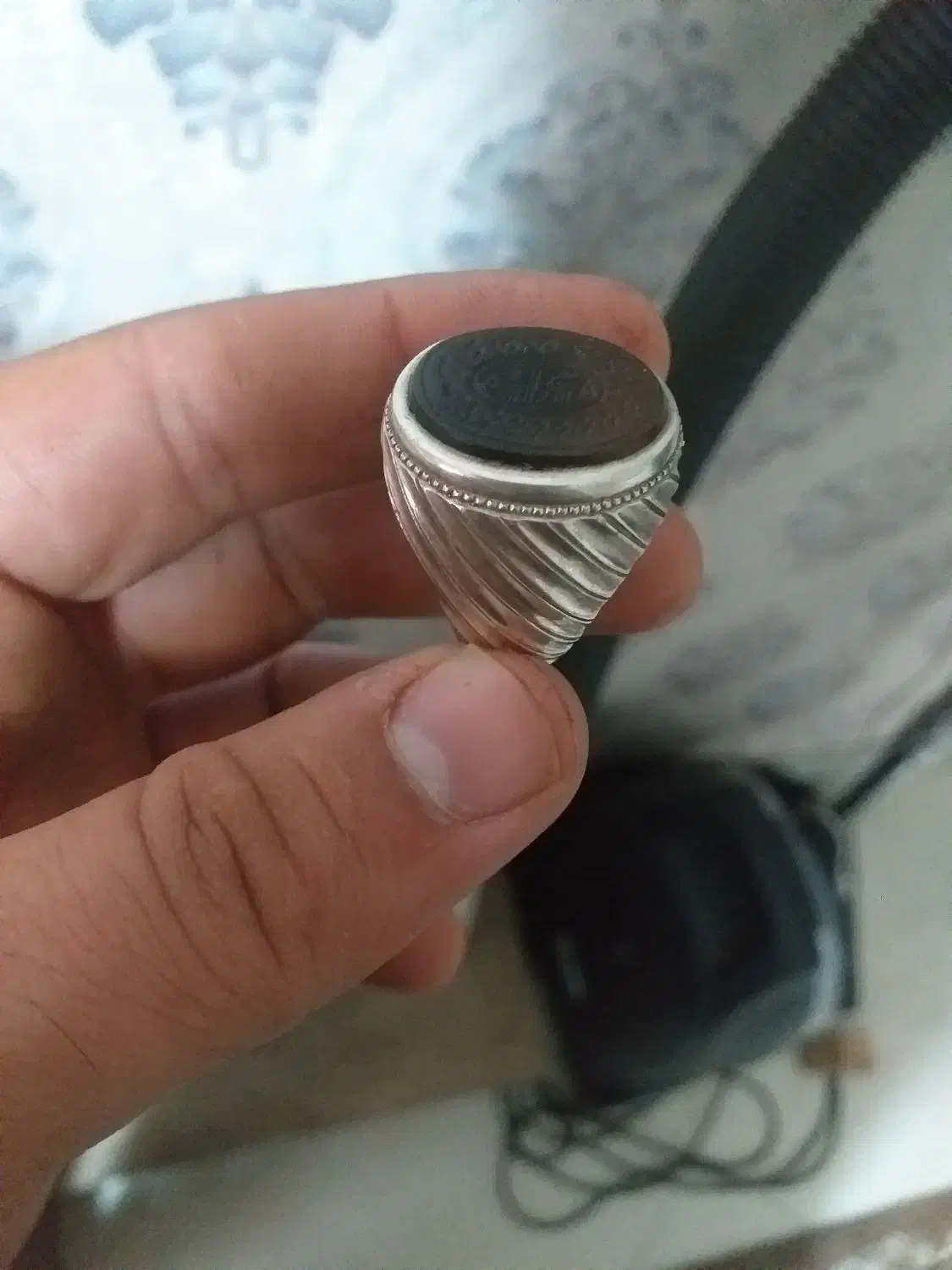 انگشتر نقره|زیورآلات و اکسسوری|محلات, |دیوار