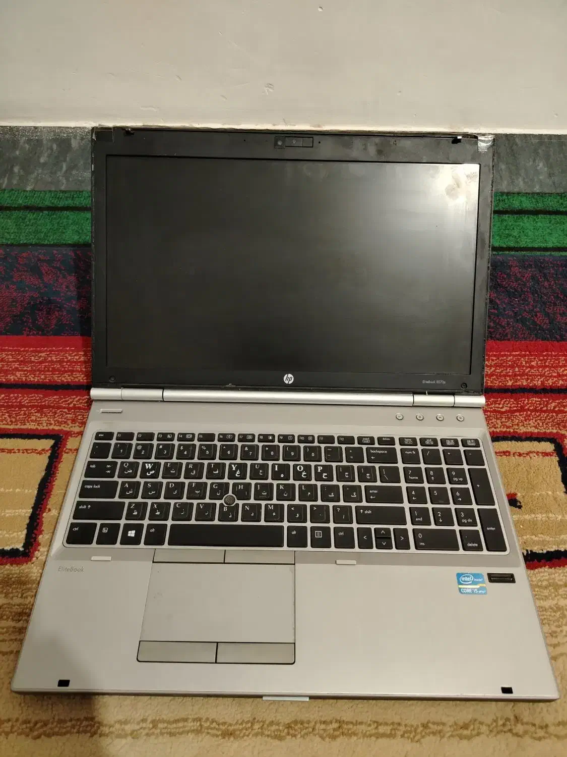 لپ تاب صنعتی HP 8570p|رایانه همراه|مرودشت, ژیان|دیوار