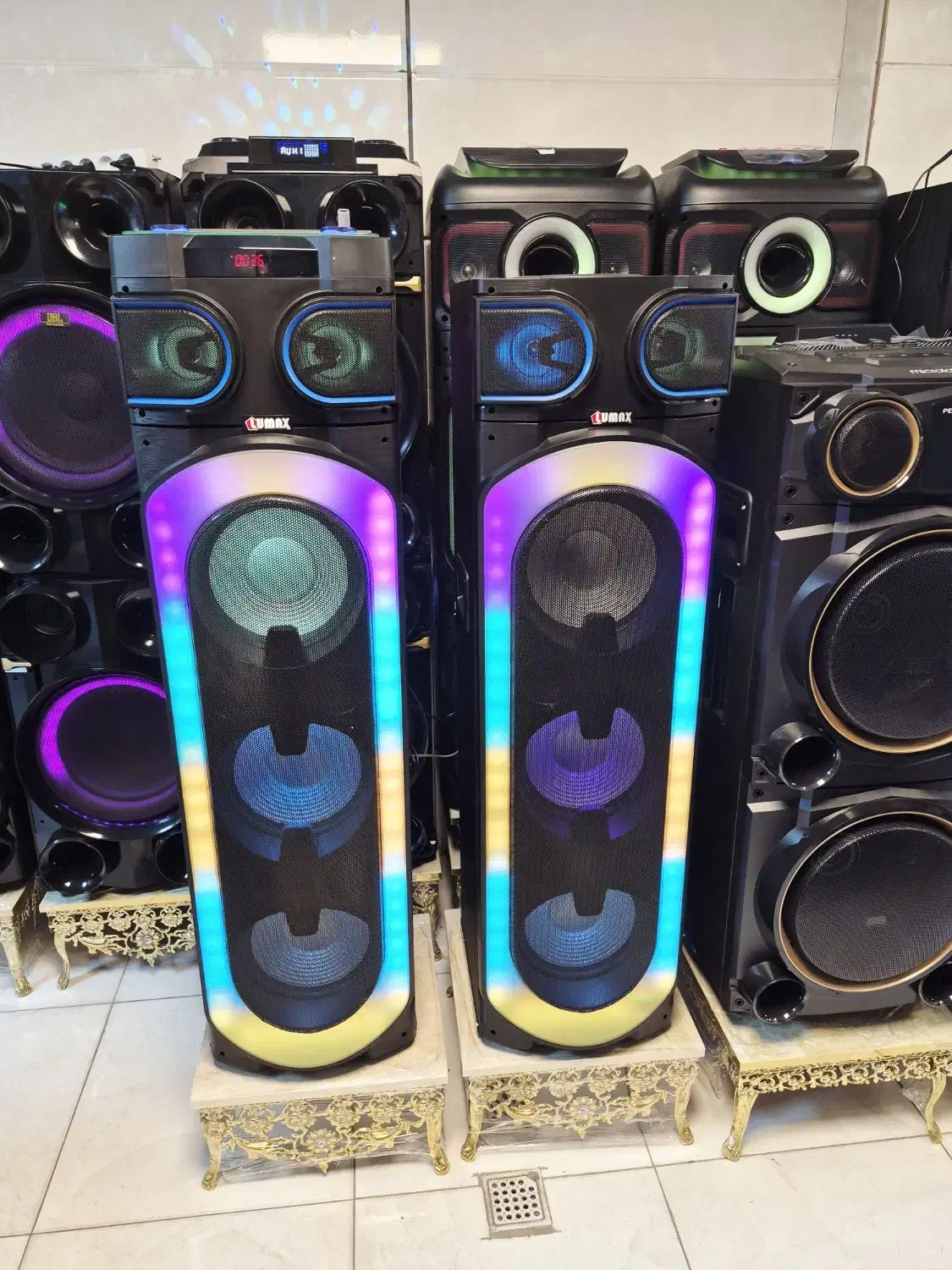 اسپیکر ۲قلو ،حذف خواننده ۲سال ضمانت چک ۶ماهه سوگلی|سیستم صوتی خانگی|زنجان, |دیوار