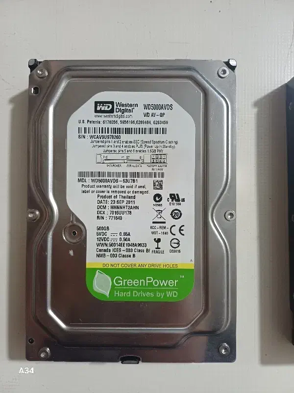 هارد 3.5 اینچی|قطعات و لوازم جانبی رایانه|قدس, شهرک صنعتی زاگرس|دیوار