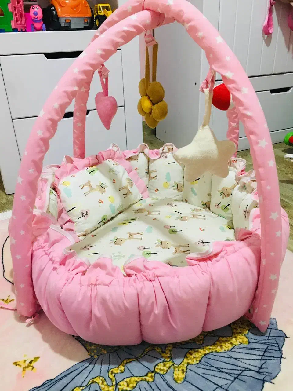 تشک بازی کودک و بالشت شیر دهی|اسباب و اثاث بچه|ری, دولت‌آباد|دیوار