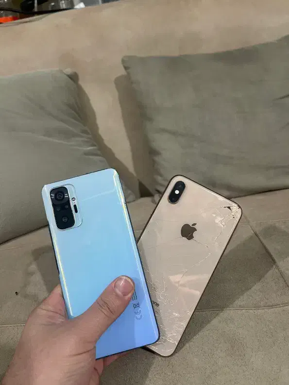 xs max و نوت ۱۰ پرو|موبایل|بجنورد, |دیوار