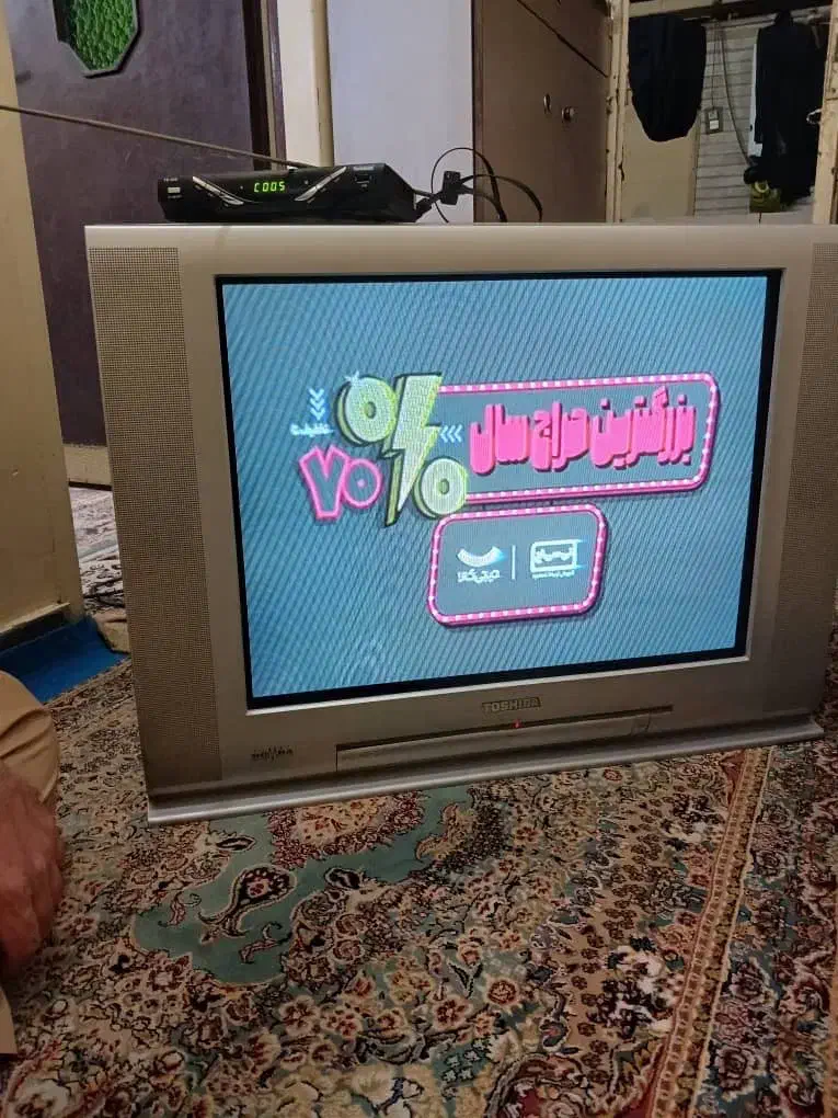 تلویزیون 29 اینچ صفحه تخت|تلویزیون و پروژکتور|اهواز, آسیاباد|دیوار