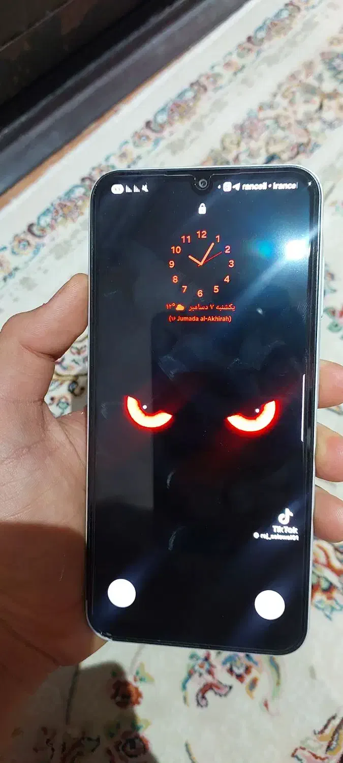 گوشی a25|موبایل|کرج, کلاک بالا|دیوار