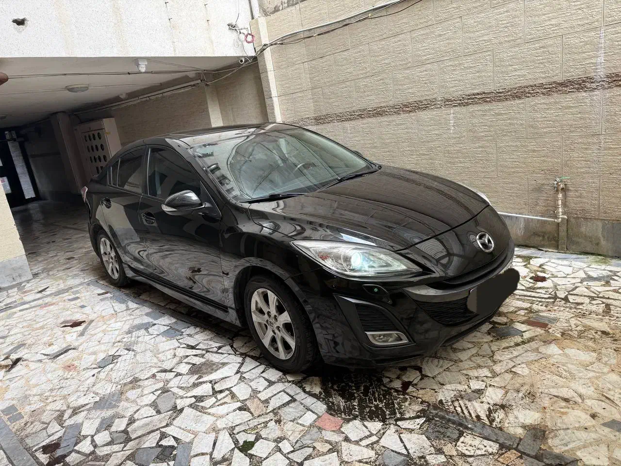 مزدا ۳ نیو تیپ ۳ صندوقدار مشکی|خودرو سواری و وانت|رشت, گلسار|دیوار