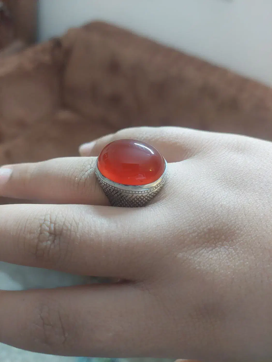 انگشتر نقره کار استاد ری احمد|جواهرات|قزوین, |دیوار