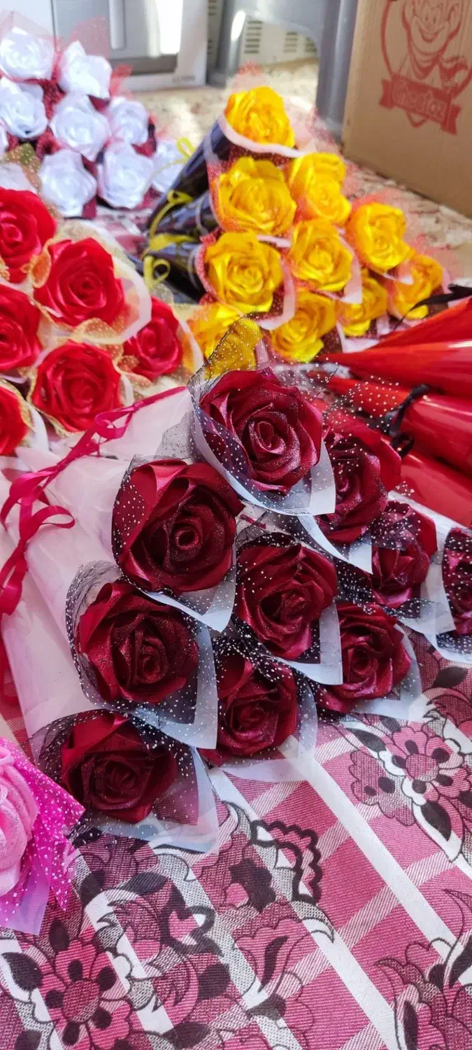 گل روبانی|گل مصنوعی|اهواز, نادری|دیوار