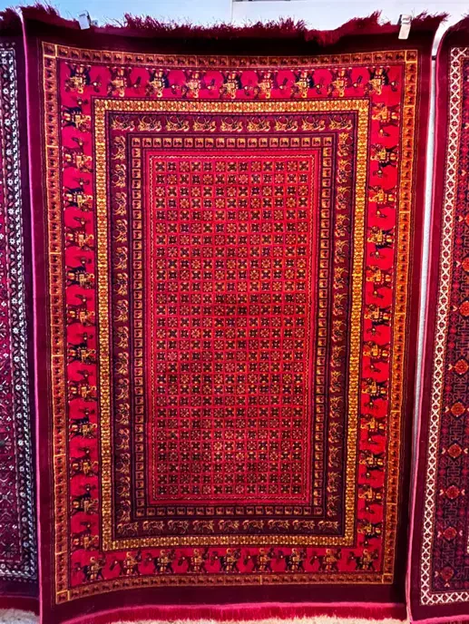 فرش سنتی زمینه لاکی|فرش|تهران, شکوفه (عبدل آباد)|دیوار