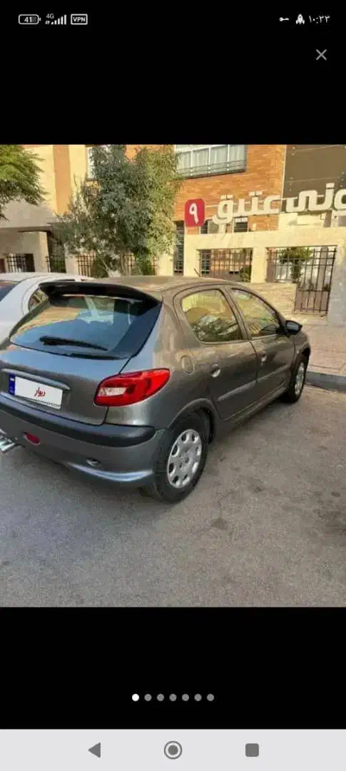 پژو 206بسیار تمیز|خودرو سواری و وانت|اصفهان, منتظرالمهدی|دیوار