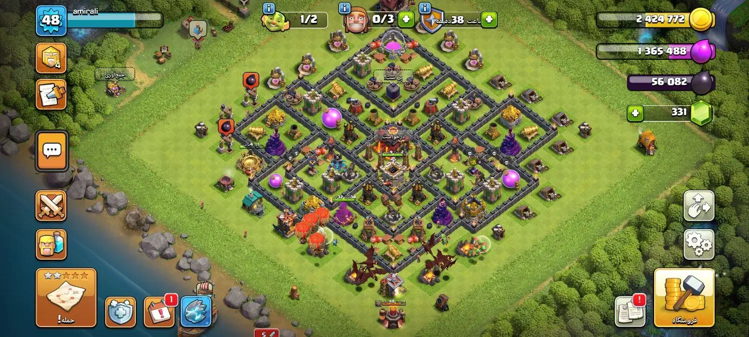 اکانت کلش|کنسول، بازی ویدئویی و آنلاین|شهرضا, |دیوار