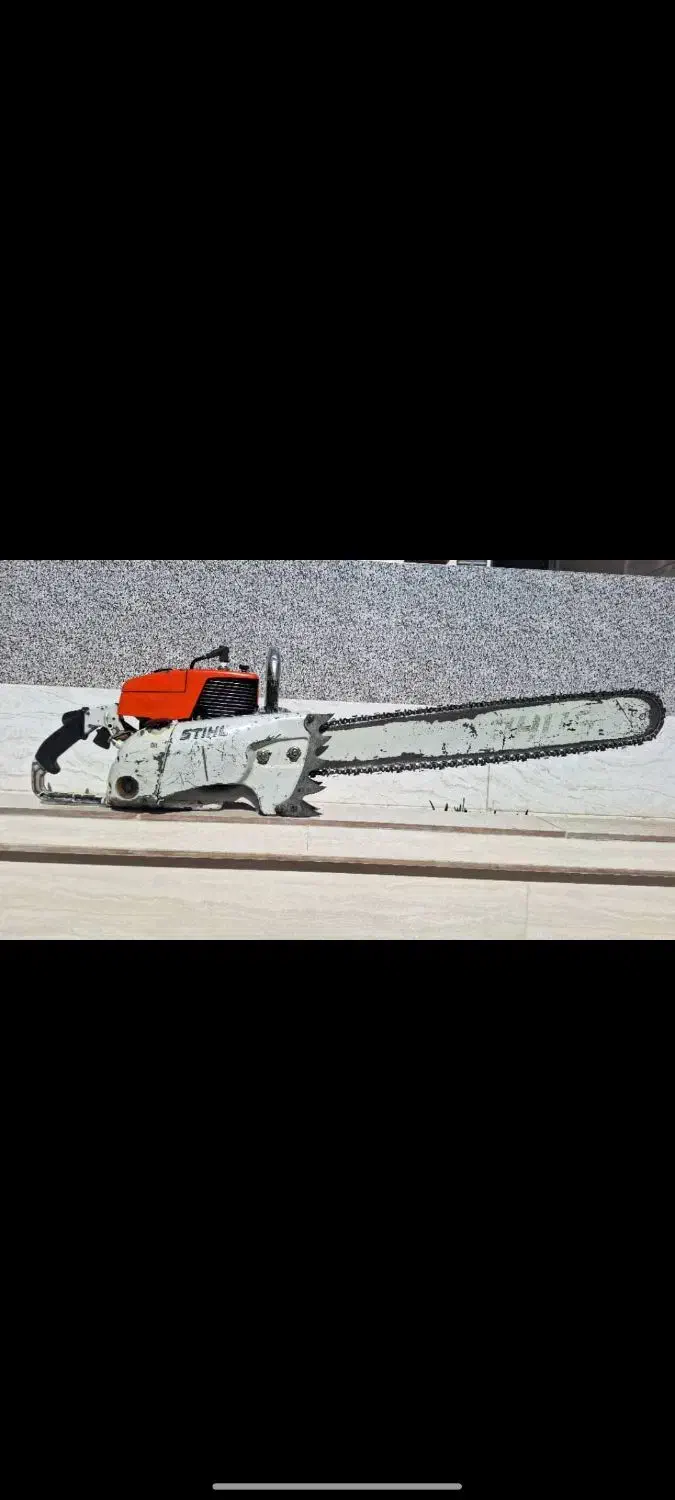 اره برقی اشتیل آلمان اصل تیغه ۹۰ تمام قطعات اصلی|ابزارآلات|شیراز, شهرک سعدی|دیوار