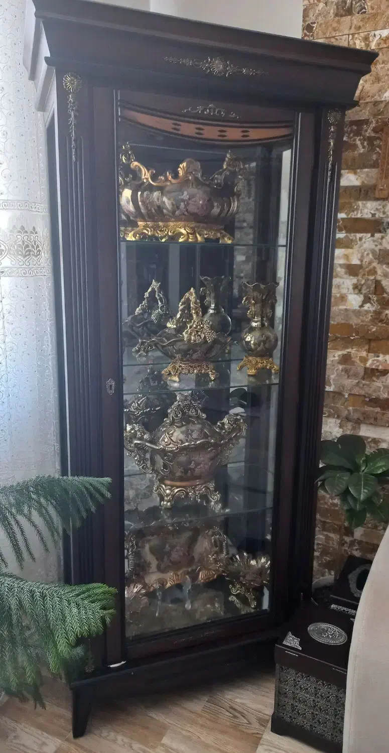 بوفه ی چوبی|بوفه، ویترین، کنسول|الوند, |دیوار