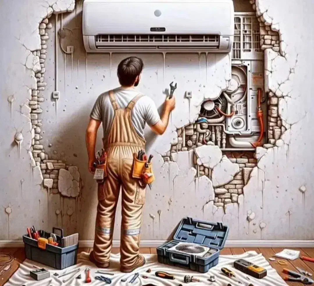 تعمیرات کولر اسپیلت گاز و...|خدمات پیشه و مهارت|چابهار, |دیوار