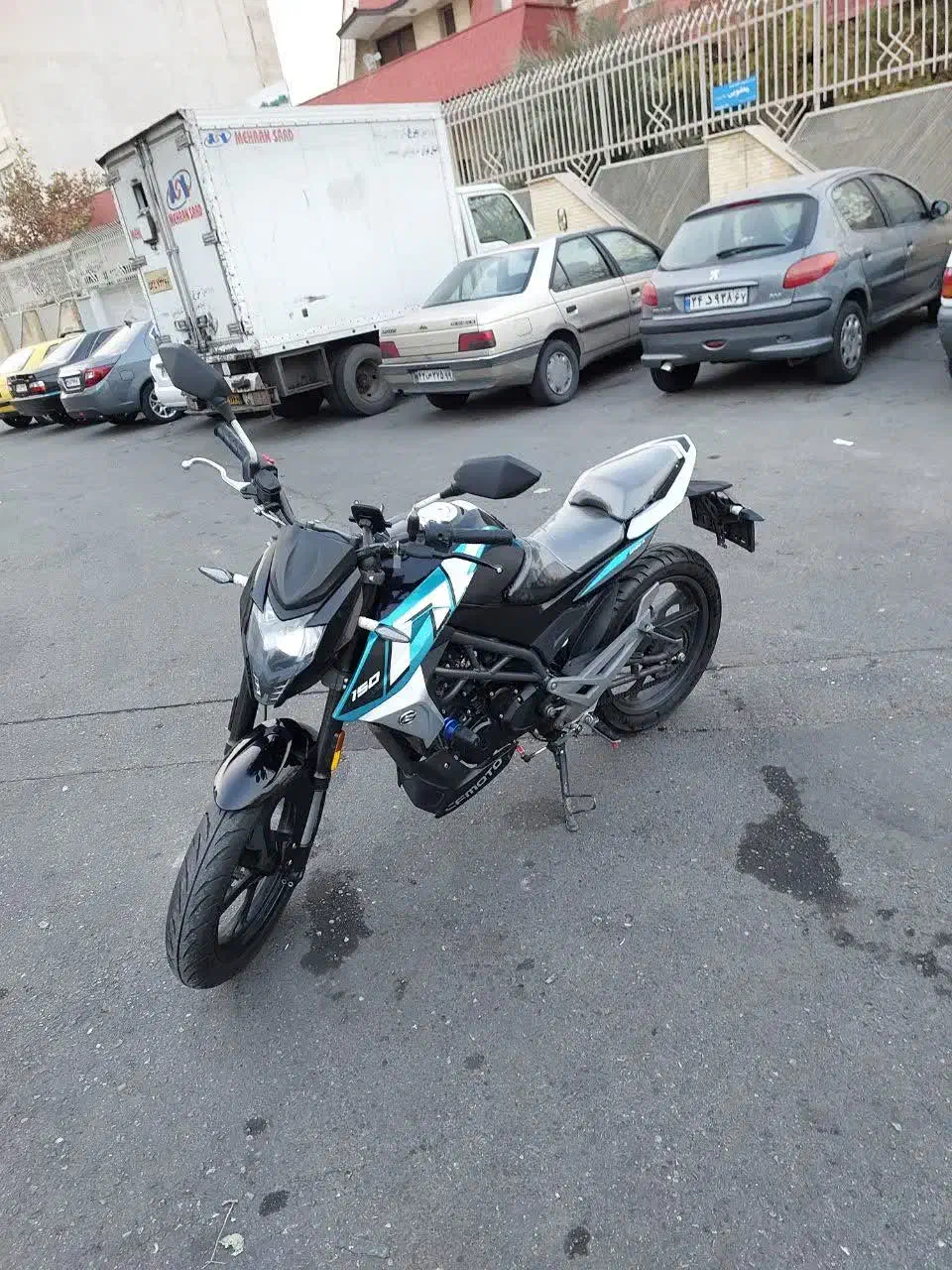 سی اف 150 با لوازم|موتورسیکلت|تهران, دردشت|دیوار