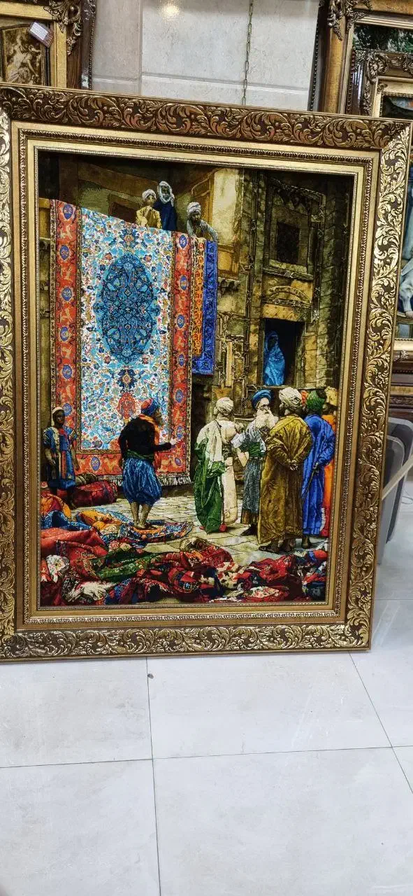 تابلو فرش دستباف اصیل ایرانی|تابلو فرش|تهران, پاسداران|دیوار