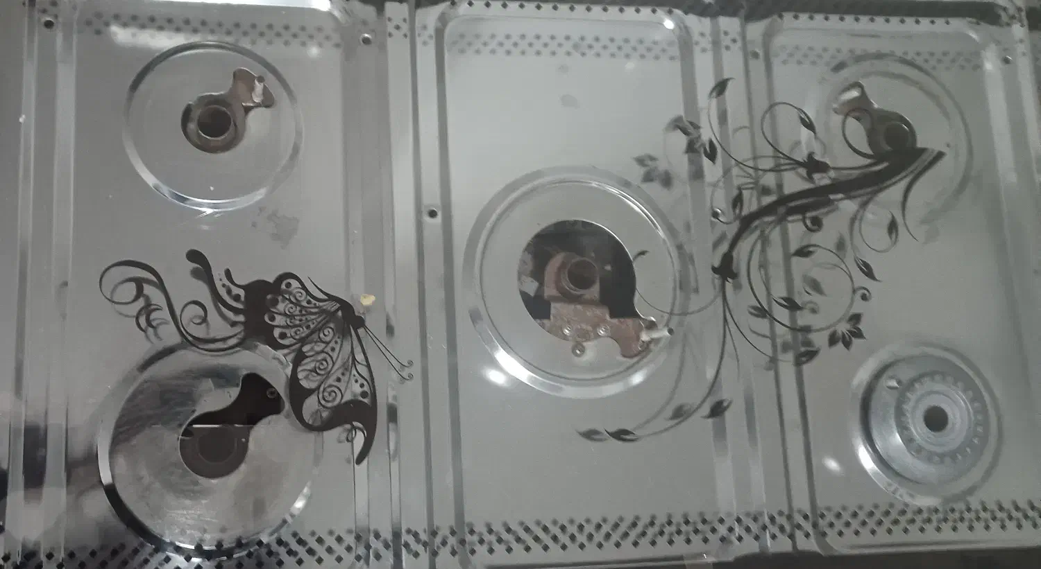 گاز پنج شعله ای طرح فر|اجاق گاز و لوازم برقی پختوپز|فولادشهر, مسکن مهر فولادشهر|دیوار