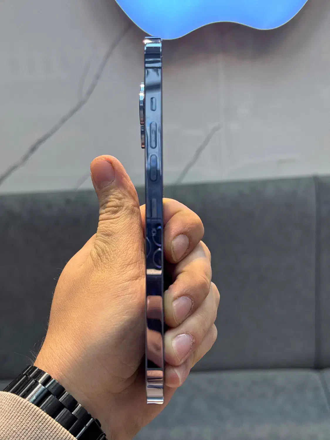 آیفون ۱۳ پرو مکس شرکتی آبی|موبایل|اردبیل, |دیوار