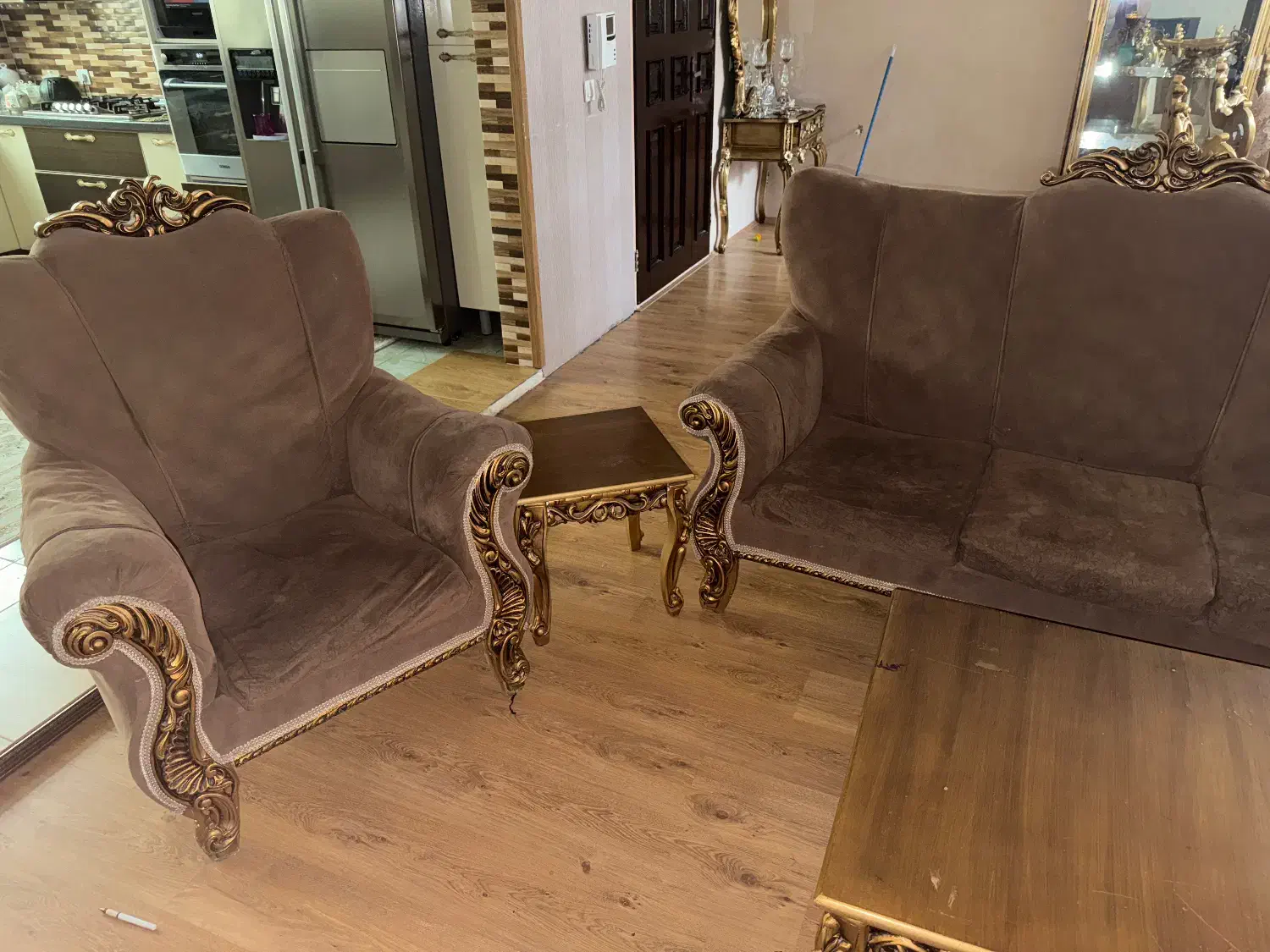 مبل و جلومبلی و میز عسلی|مبلمان خانگی و میز عسلی|چهاردانگه (تهران), |دیوار