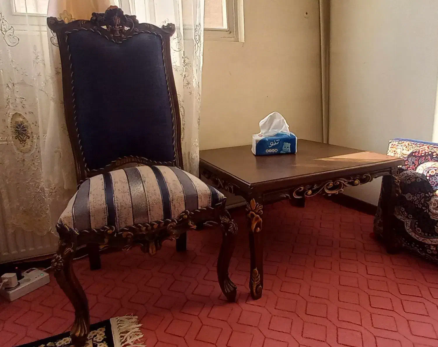 مبلمان ۷ نفره و جلو مبلی|مبلمان خانگی و میز عسلی|اسلام‌شهر, شهرک قائمیه|دیوار