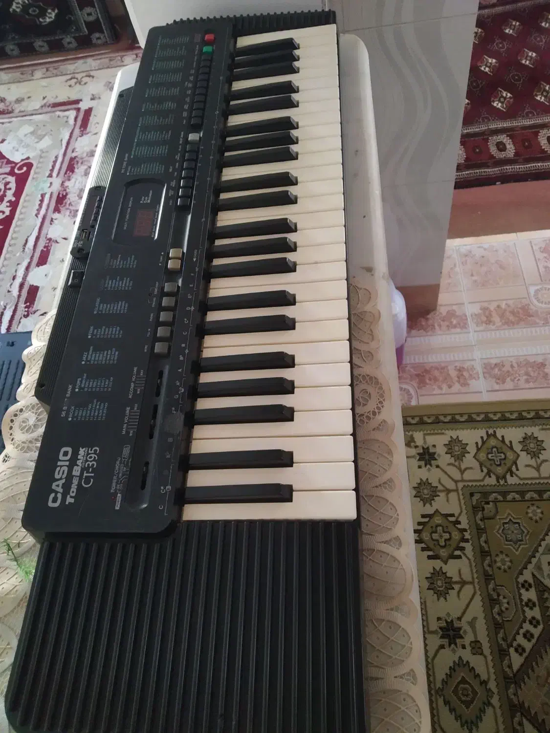 ارگ کاسیو CT-395|پیانو، کیبورد، آکاردئون|بندر ترکمن, |دیوار