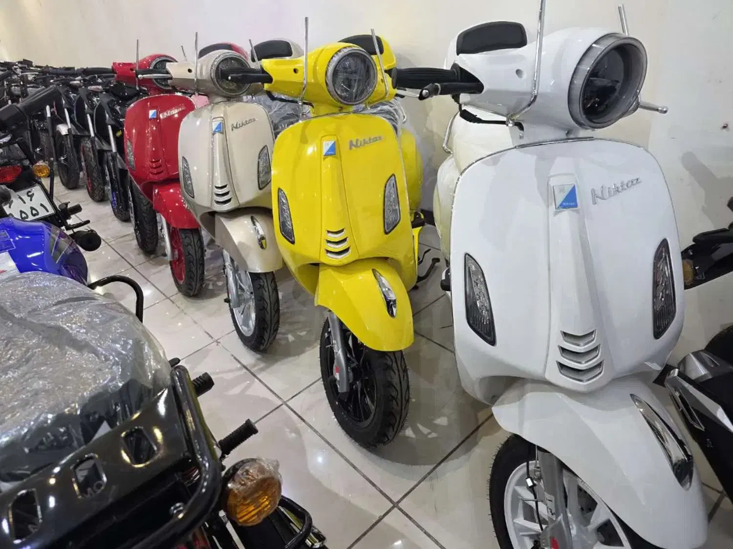موتور سیکلت نیکتاز GT 160CC طرح وسپا مدل 405|موتورسیکلت|تهران, شادمان|دیوار