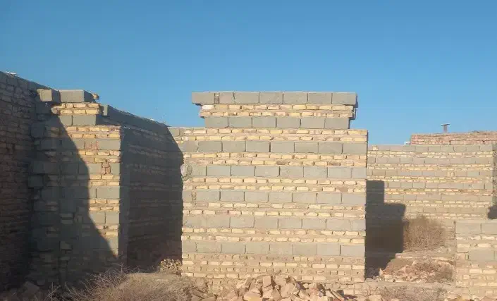 سلام دوستان ۲۰۵زمین که حدود ۱۰۰متر ساخته شده|فروش زمین و ملک کلنگی|کرباسک, |دیوار