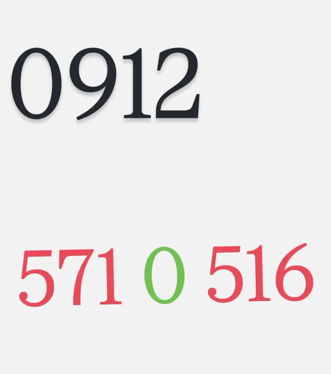 0912 کد 5|سیم‌کارت|کرج, عظیمیه|دیوار