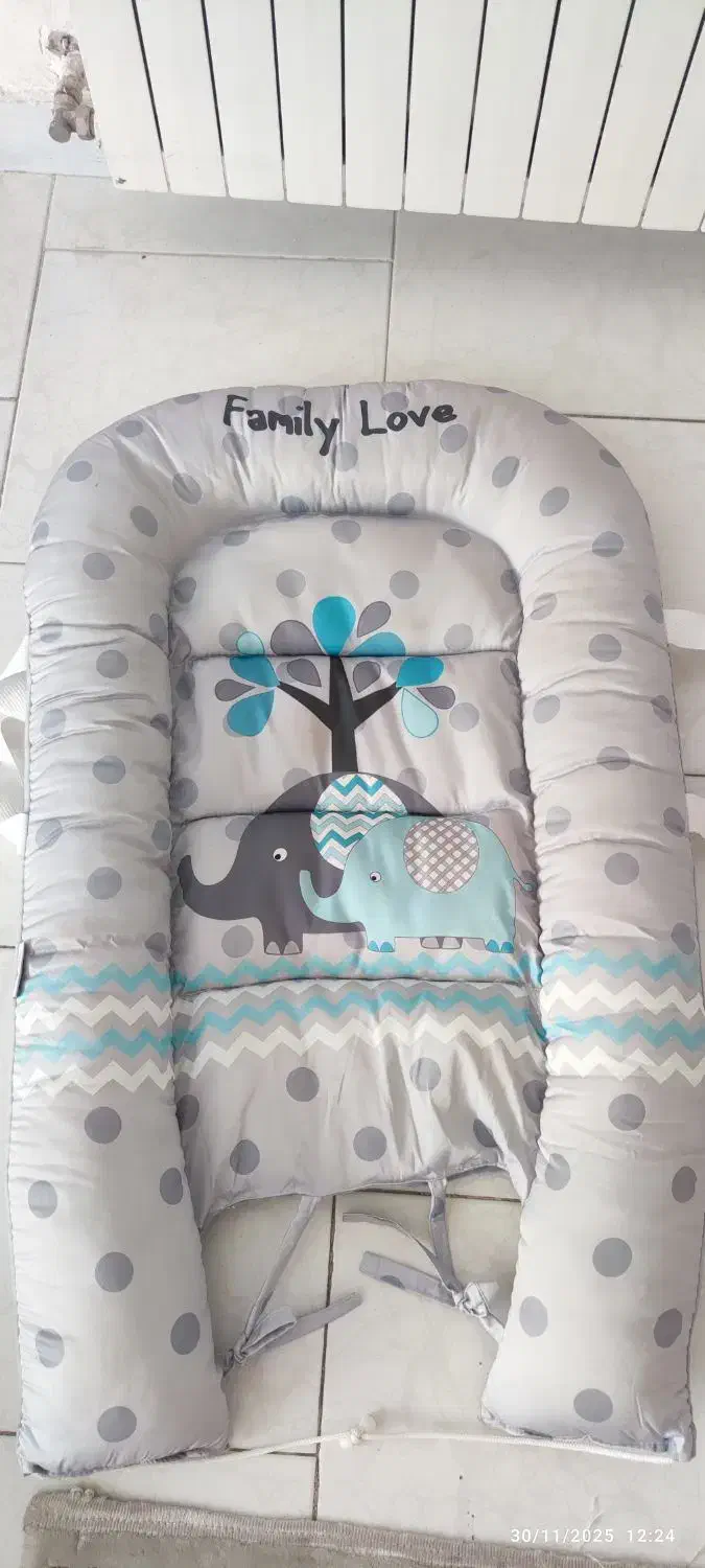 غلتگیر نوزاد سالم همراه ست کامل رختخواب نوزادی|اسباب و اثاث بچه|تهران, جوانمردان (اندیشه)|دیوار