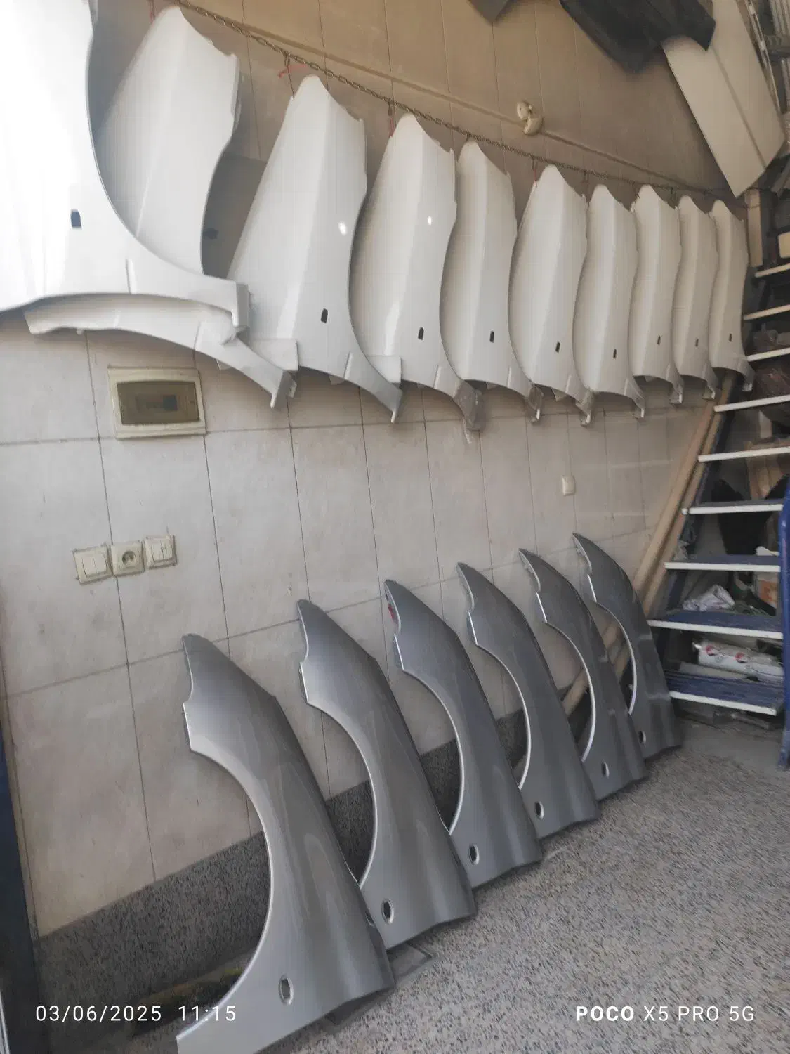 کاپوت گلگیر درب رنگ شده ضمانتی|قطعات یدکی و لوازم جانبی|خمینی‌شهر, |دیوار