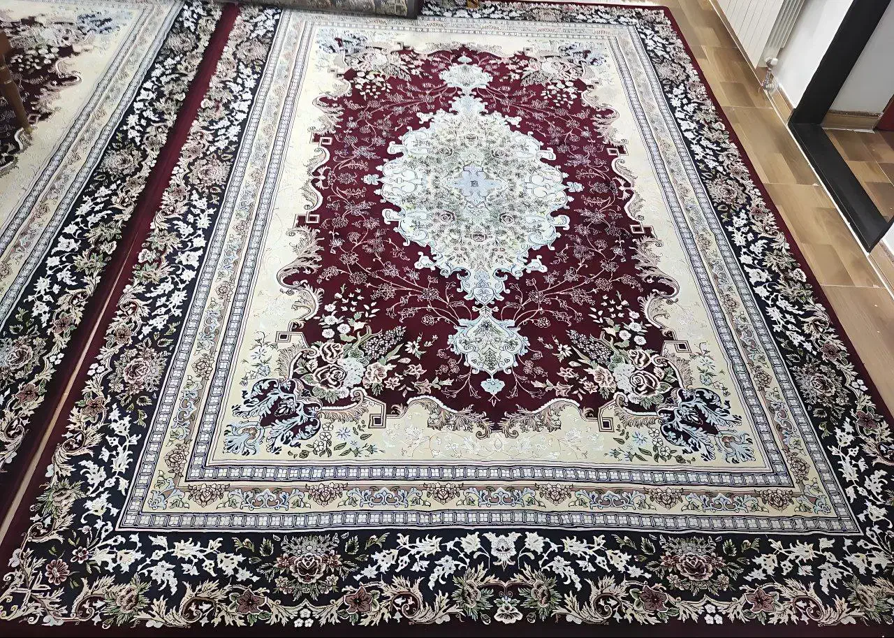 فروش چهار تخته فرش ۳×۳  کاملا سالم|فرش|سقز, |دیوار