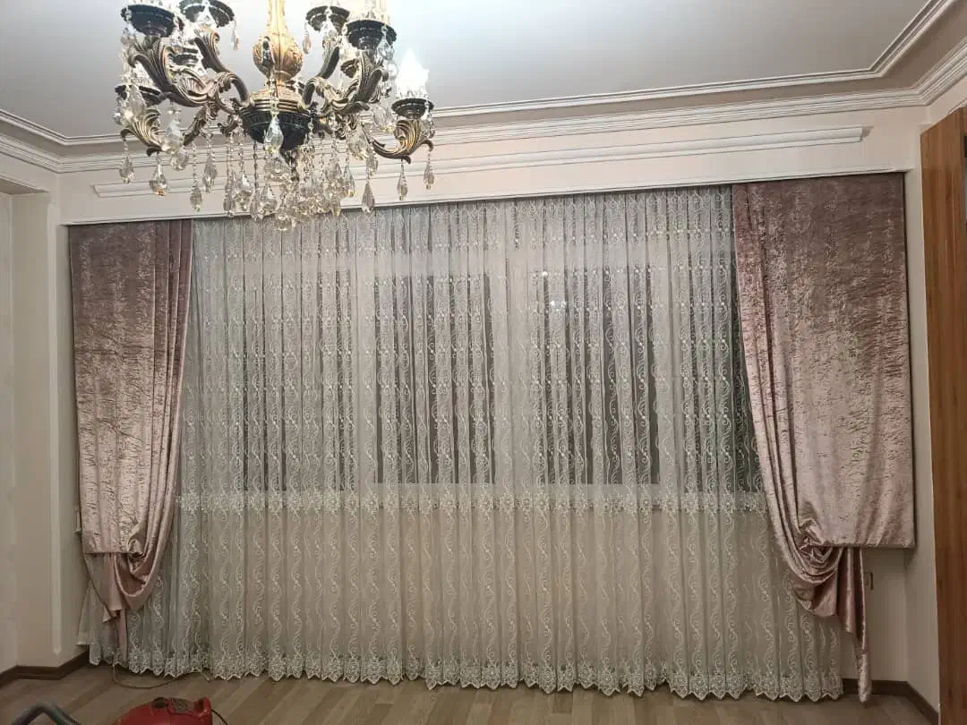 دو عدد والان پرده|پرده، رانر، رومیزی|تبریز, |دیوار