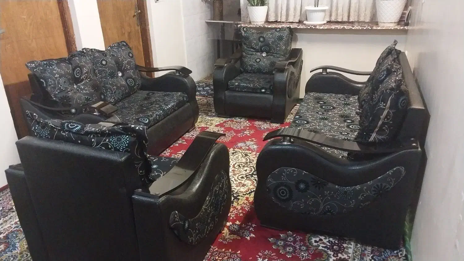 مبلمان راحتی ۷ نفره|مبلمان خانگی و میز عسلی|قائمشهر, |دیوار