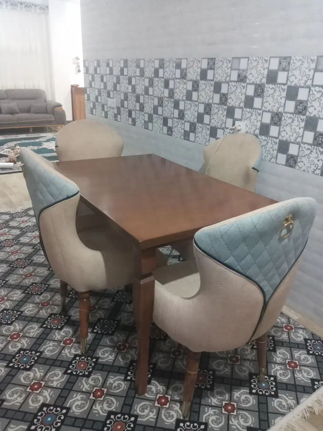 میزوصندلی ناهارخوری درحدنو|میز و صندلی غذاخوری|مینودشت, |دیوار