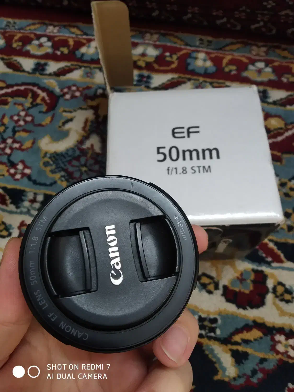 لنز 50میلیمتری فیکس دوربین canonبرای عکسهای پرتره|دوربین عکاسی و فیلم‌برداری|آمل, |دیوار