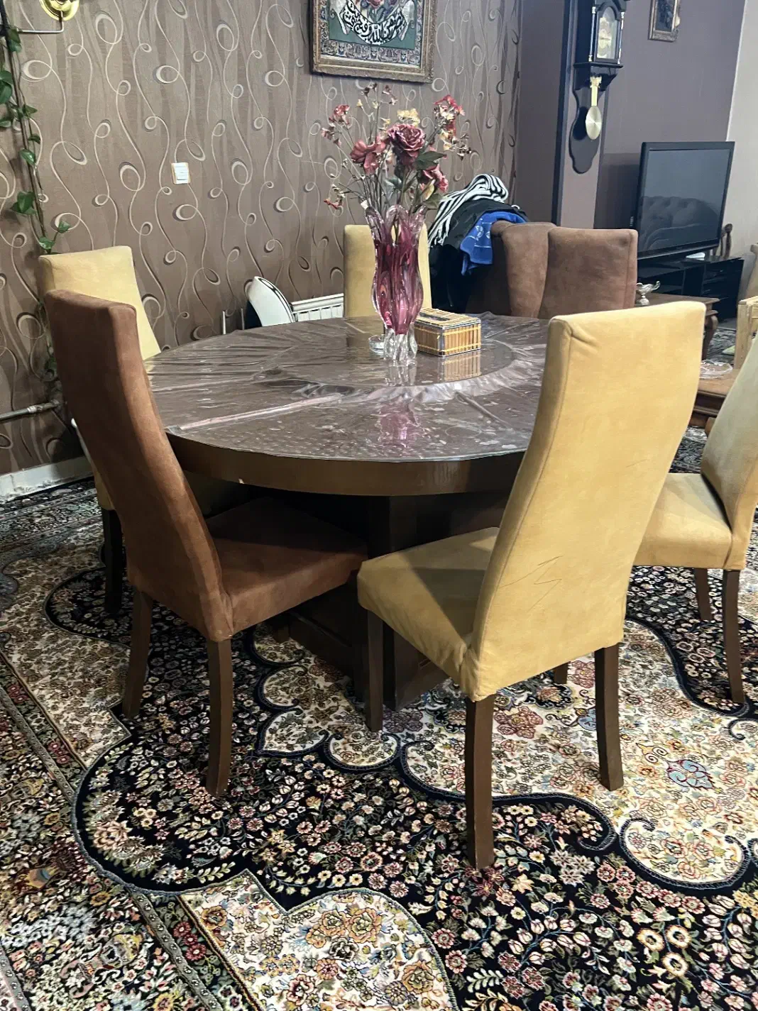 میز ناهارخوری ۶ نفره سالم|میز و صندلی غذاخوری|کرج, آق تپه|دیوار