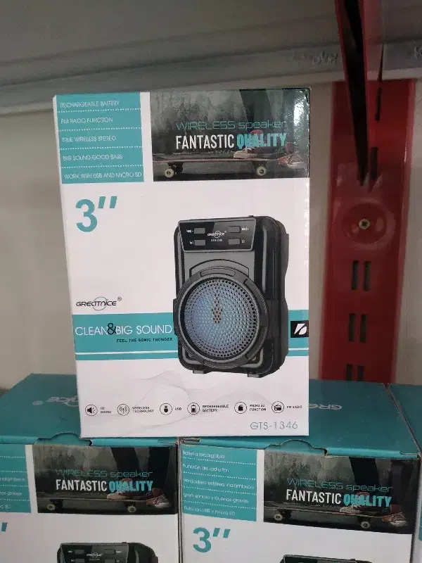 اسپیکر ۳ اینچ بلوتوثی|پخش‌کننده همراه|گمیشان, |دیوار